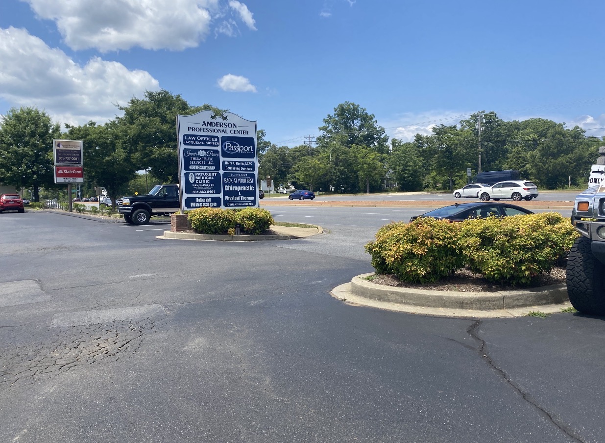 Patuxent Medical Clinic exterior and parking area
